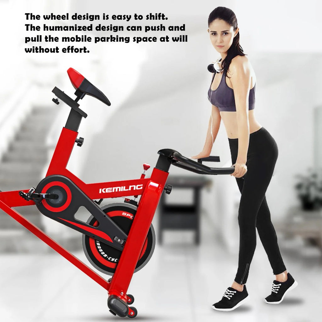 Indoor Cycling Exercise Stationary Bike 440lbs R982