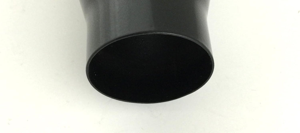 Black Powder Coated Stainless Steel Exhaust Tip Pack of 2 L50123