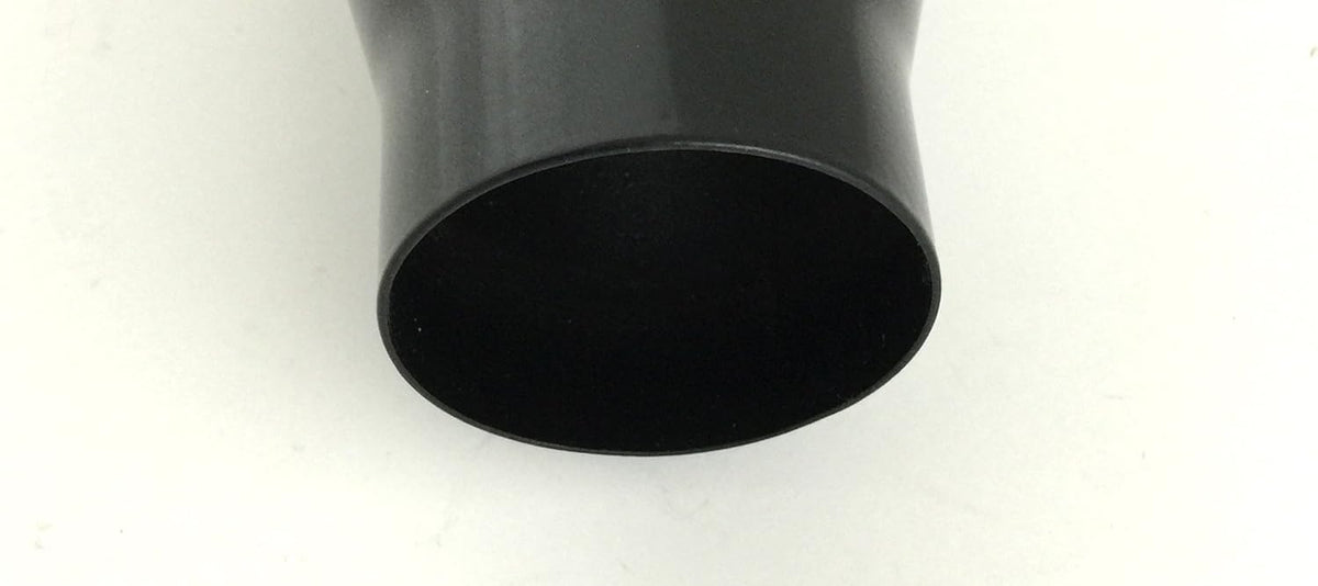 Black Powder Coated Stainless Steel Exhaust Tip Pack of 2 L50123
