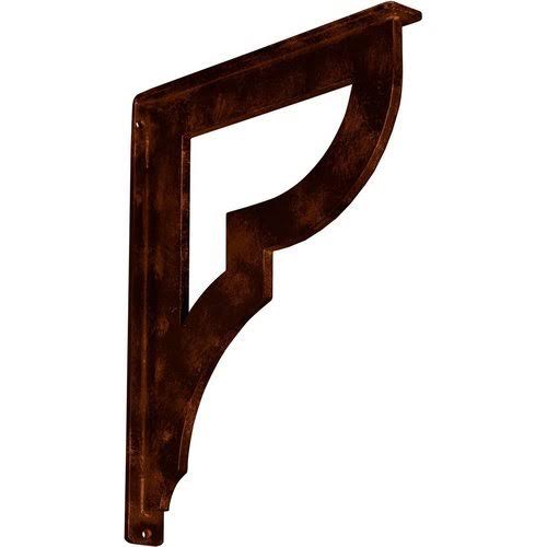 Antiqued Copper Wrought Iron Bracket Q281339