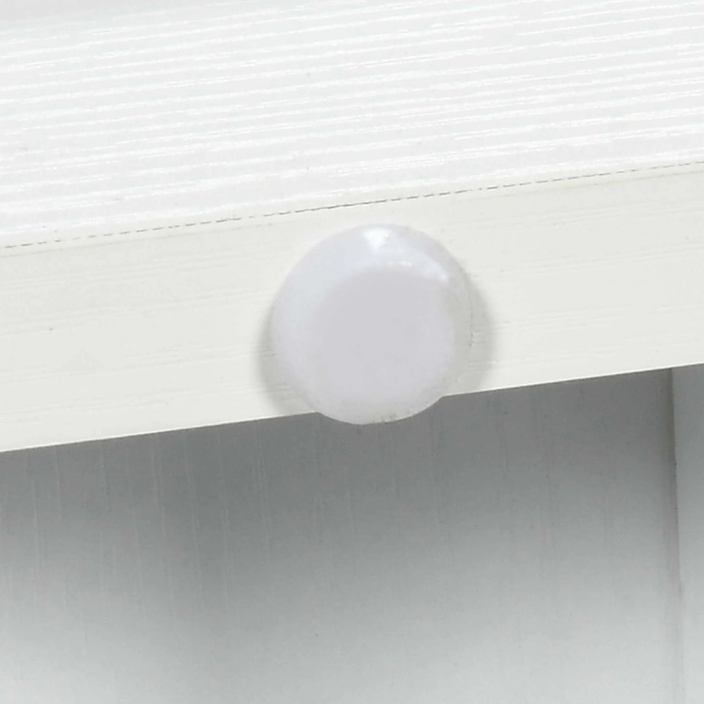 White Coffee Table with Storage O205