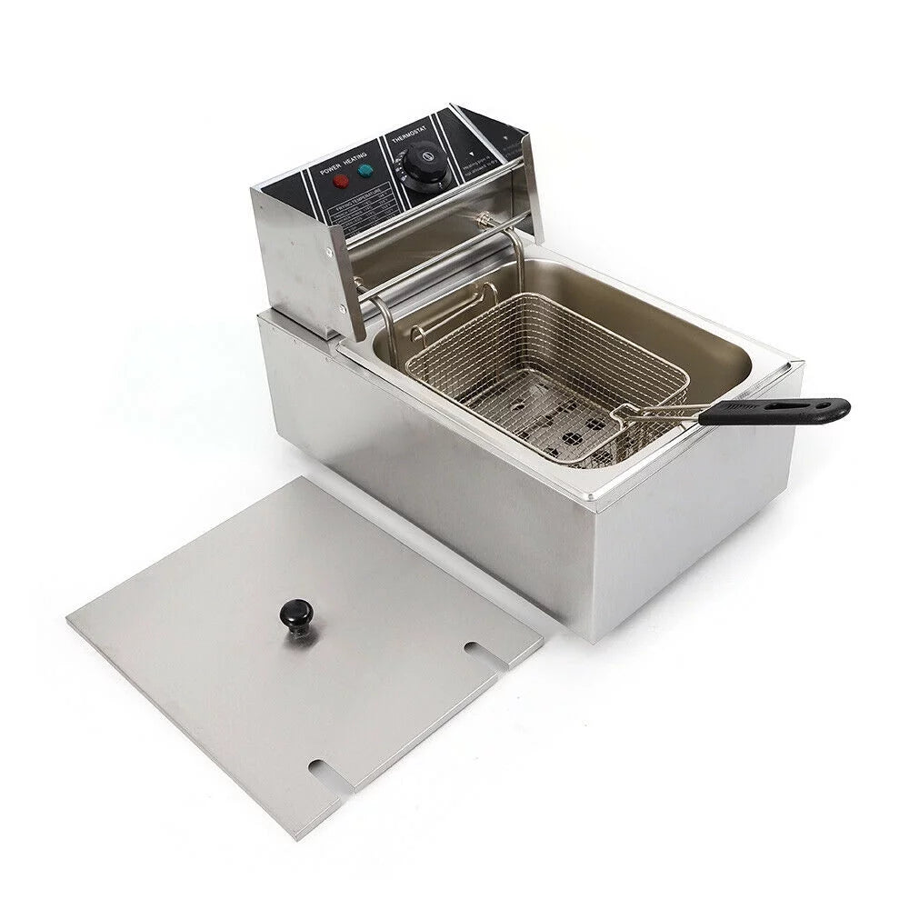 2500W 6L Stainless Steel Electric Deep Fryer N7557