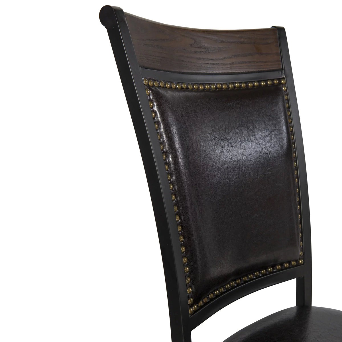 Set of 2 Faux Leather Dining Chairs C5710