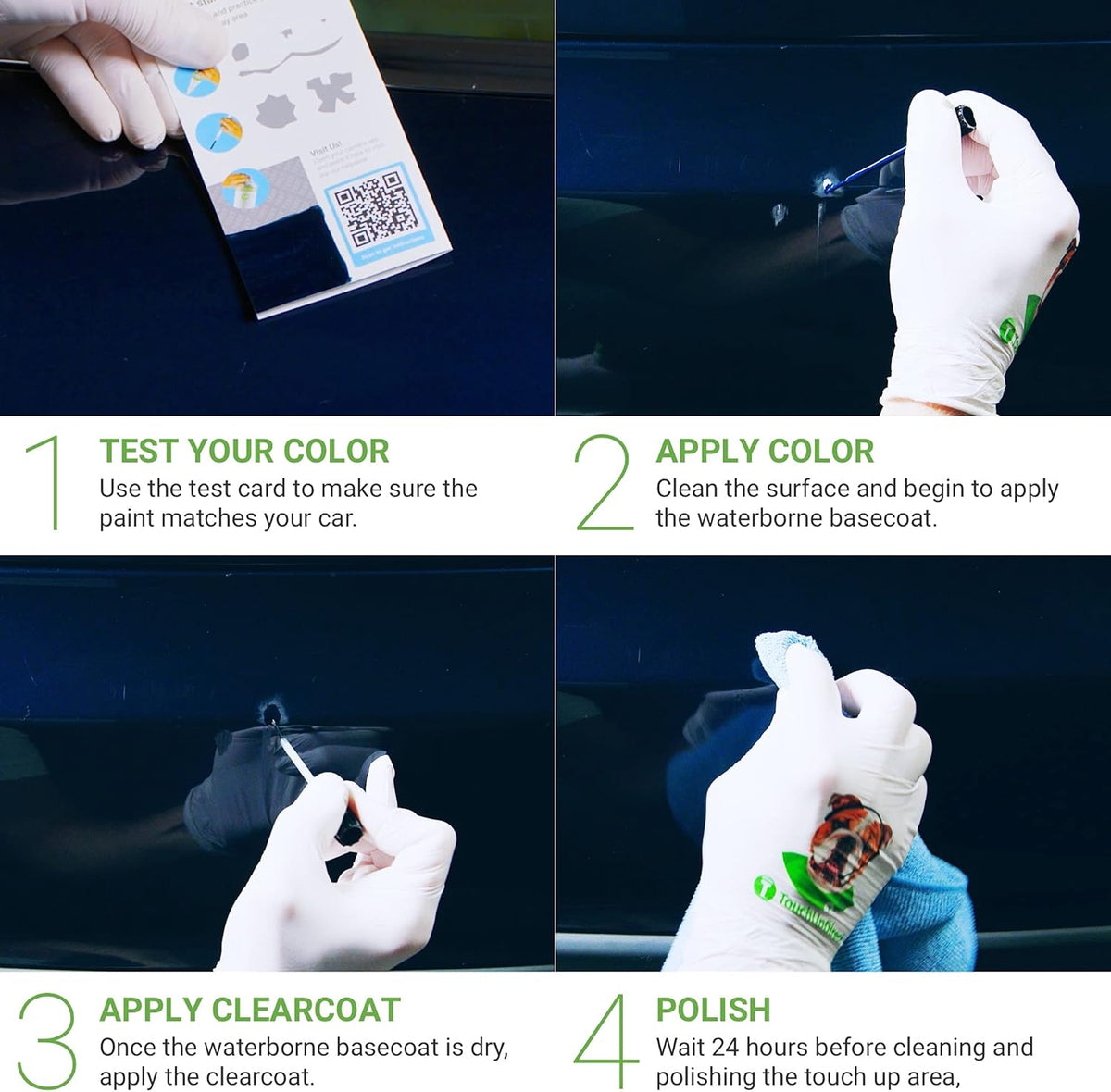 Iridium Metallic Touch Up Paint Combo Pack of 2 W19156