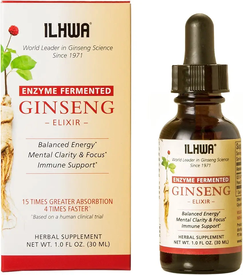 Korean Ginseng Liquid Extract 4 Pack 1 Ounce Z89033