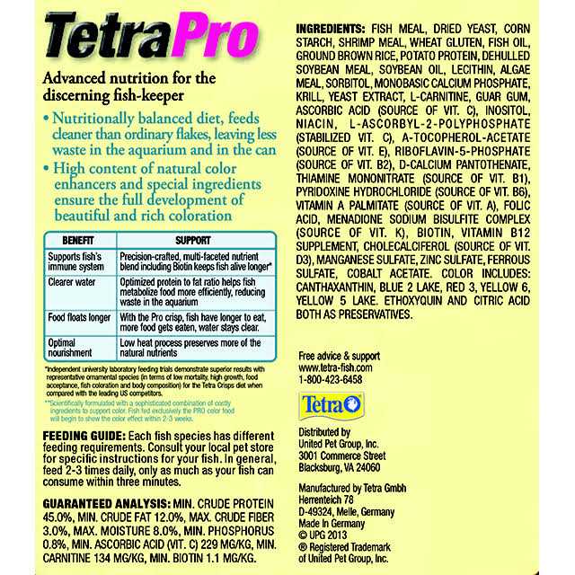 Tropical Crisps Fish Food P2854