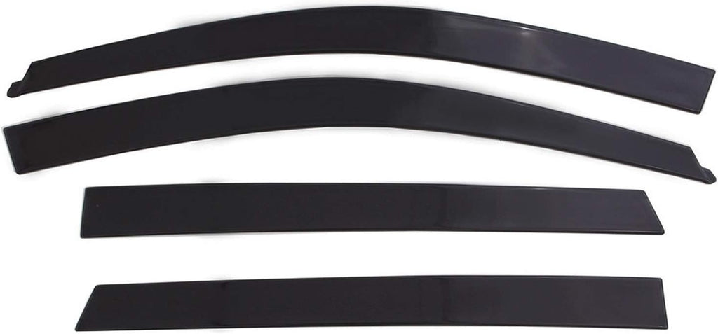 4-Piece Dark Smoke Side Window Deflector M646