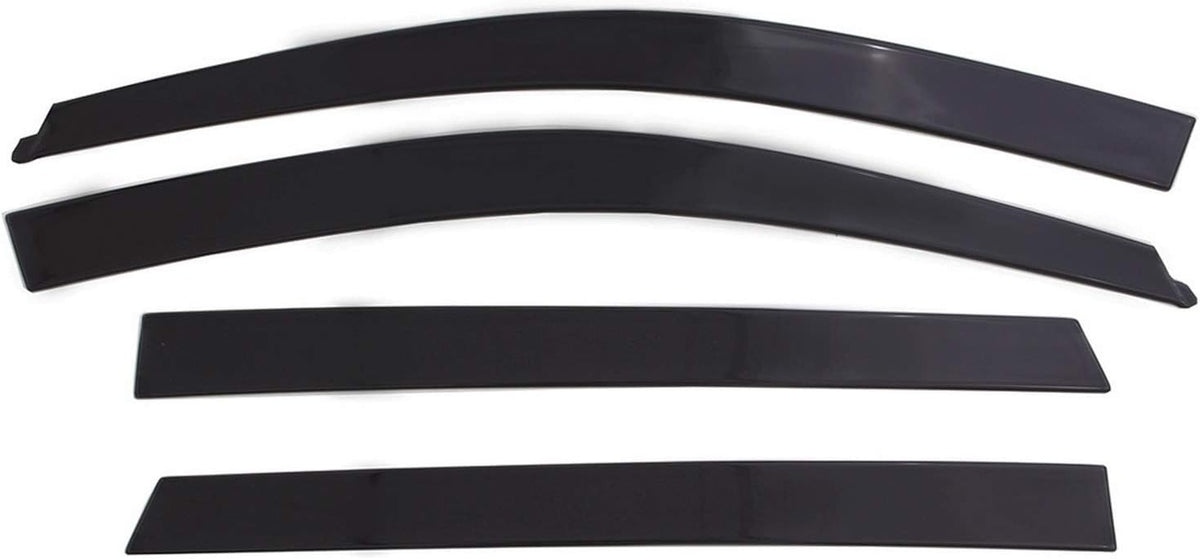 4-Piece Dark Smoke Side Window Deflector M646