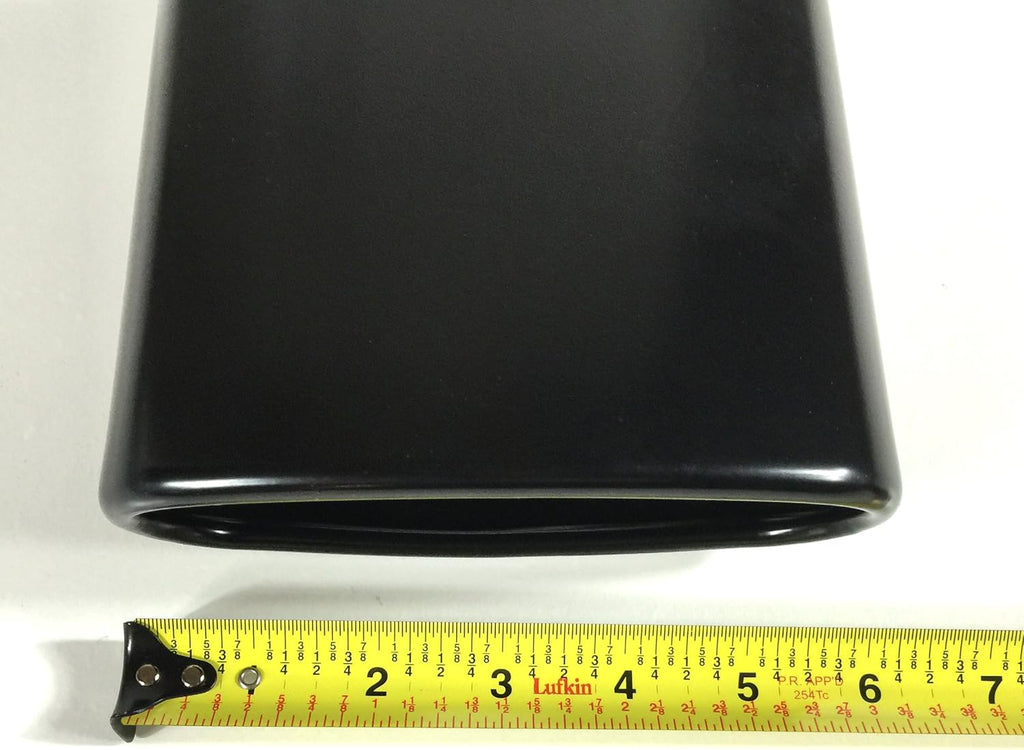 Black Powder Coated Stainless Steel Exhaust Tip Pack of 2 L50123