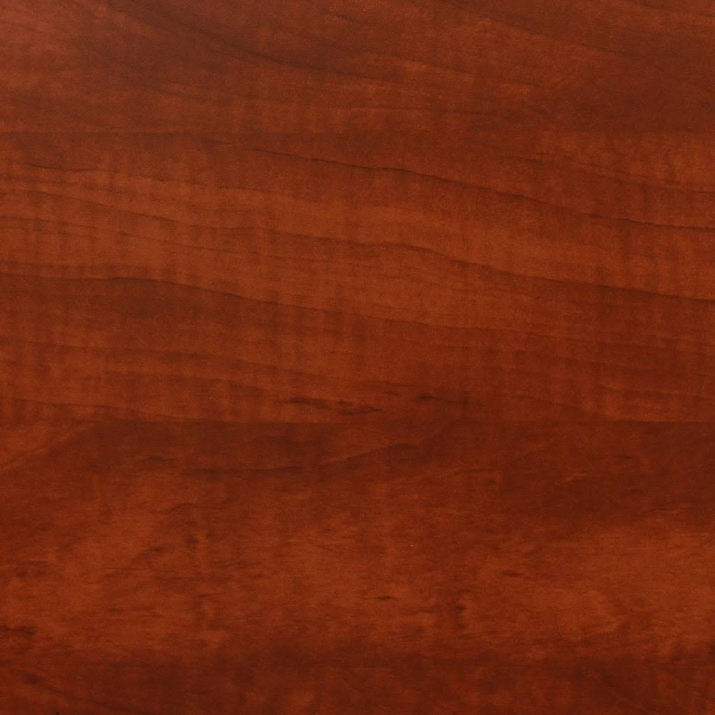 Mahogany L-Desk Shell with Return Y905395