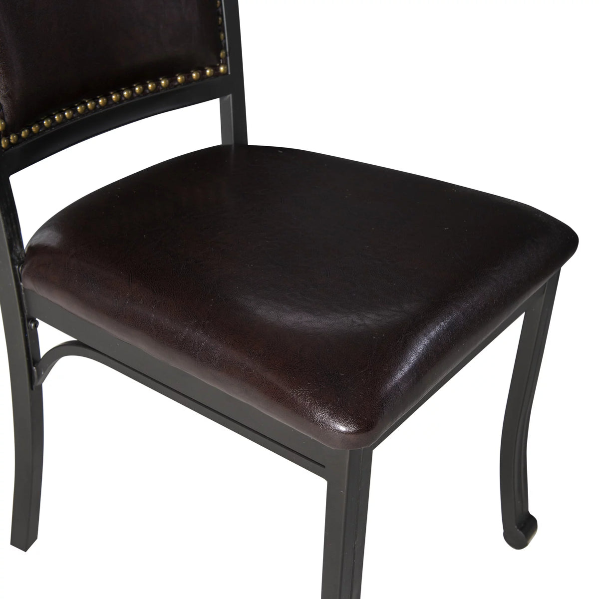 Set of 2 Faux Leather Dining Chairs C5710