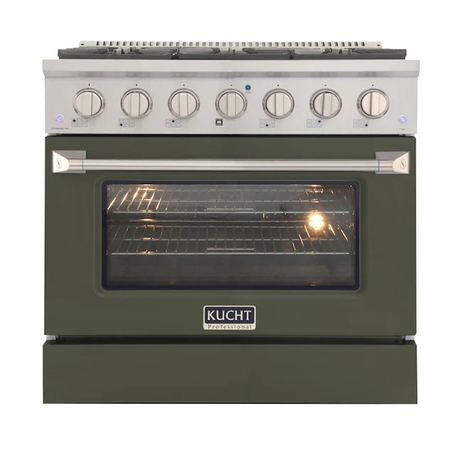 36 Propane Gas Dual Fuel Range with 4 Burners T75343