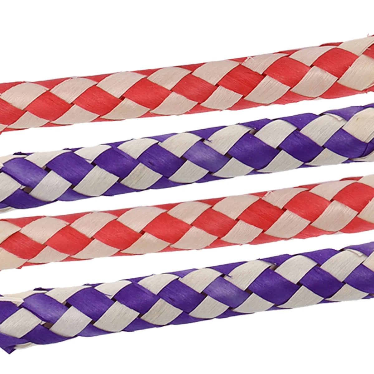 24pcs Chinese Bamboo Finger Trap, Birds Parrots Chew Toy, DIY Toy N6532