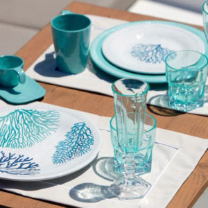 Flat Plate Blue Set 6 pcs J9526