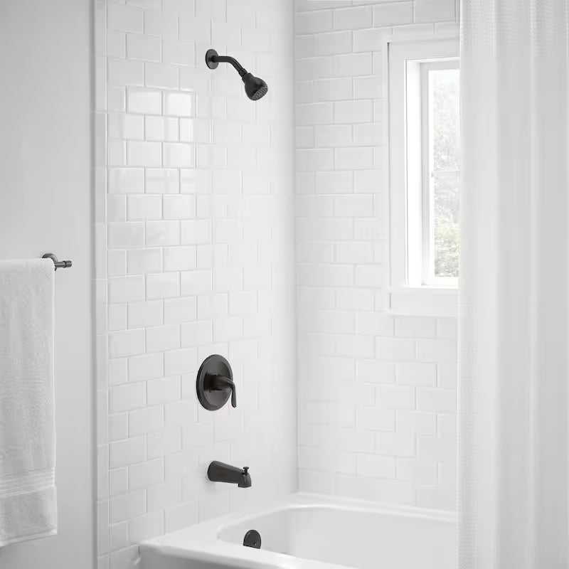 Single-Handle Tub and Shower Faucet in Bronze R9012