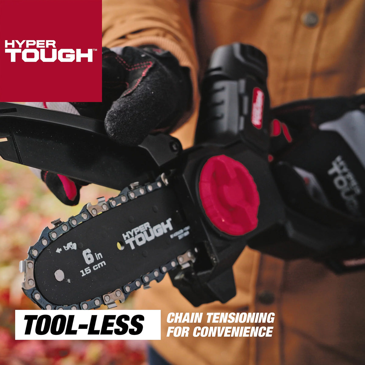 20-Volt 6-inch Mini Chainsaw with Battery and Charger N384