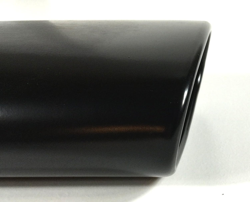 Black Powder Coated Stainless Steel Exhaust Tip Pack of 2 L50123