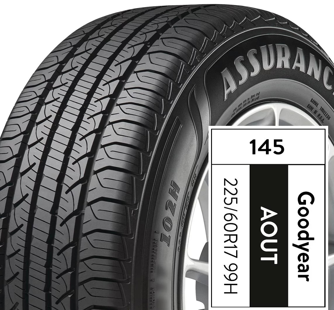 225/60R17 99H All-Season Tire Q407