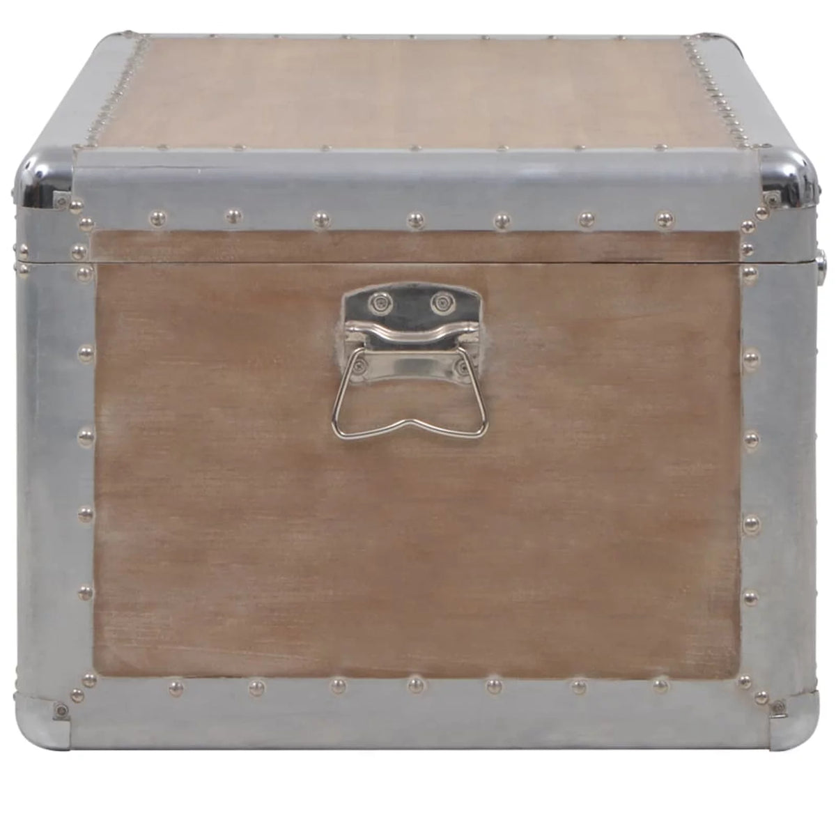 Wooden Fir Storage Chest Trunk Y7660