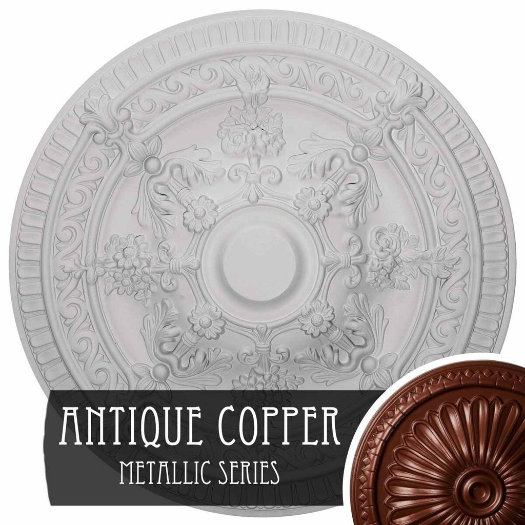 Vincent Ceiling Medallion (pale Gold) X847736