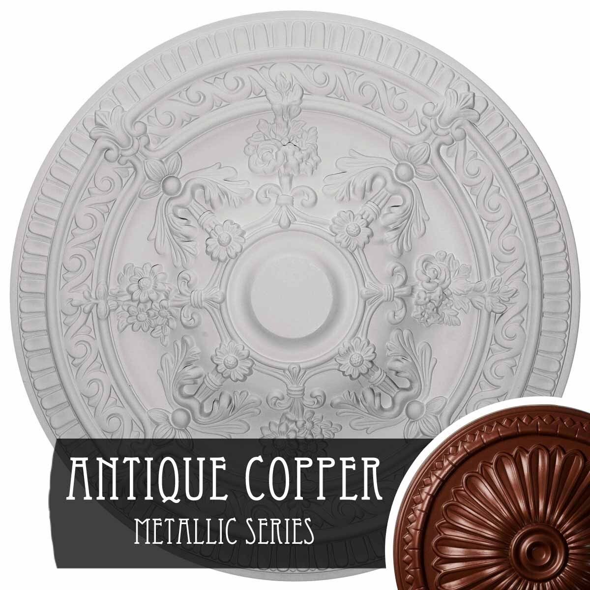 Vincent Ceiling Medallion (pale Gold) X847736