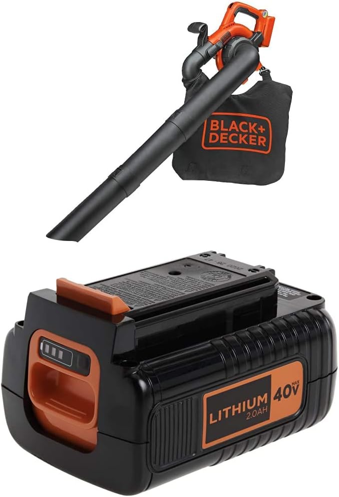 Cordless Leaf Blower Vacuum Kit E4116