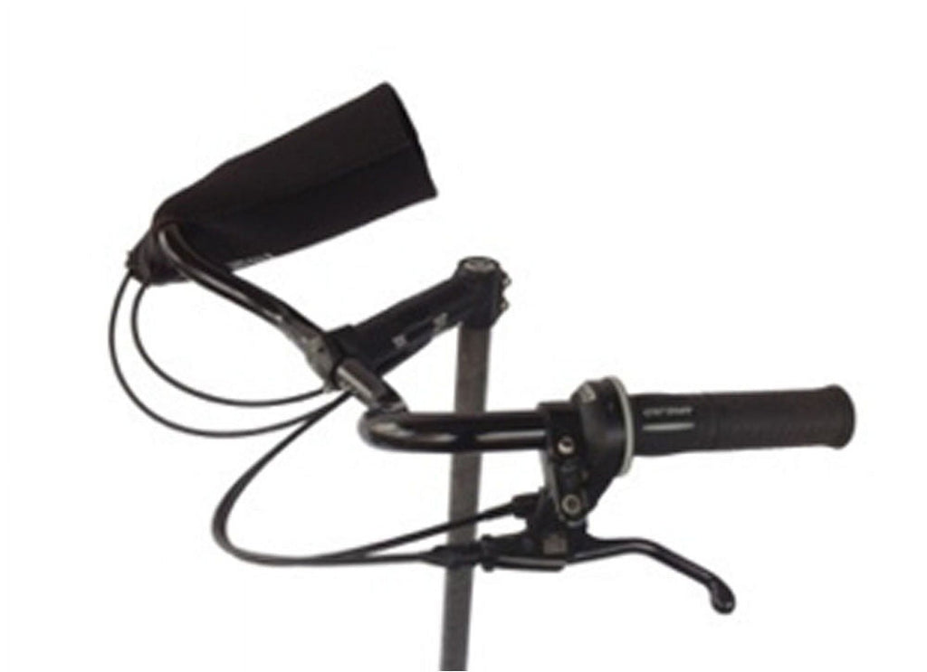 Black Handlebar Mittens E100480