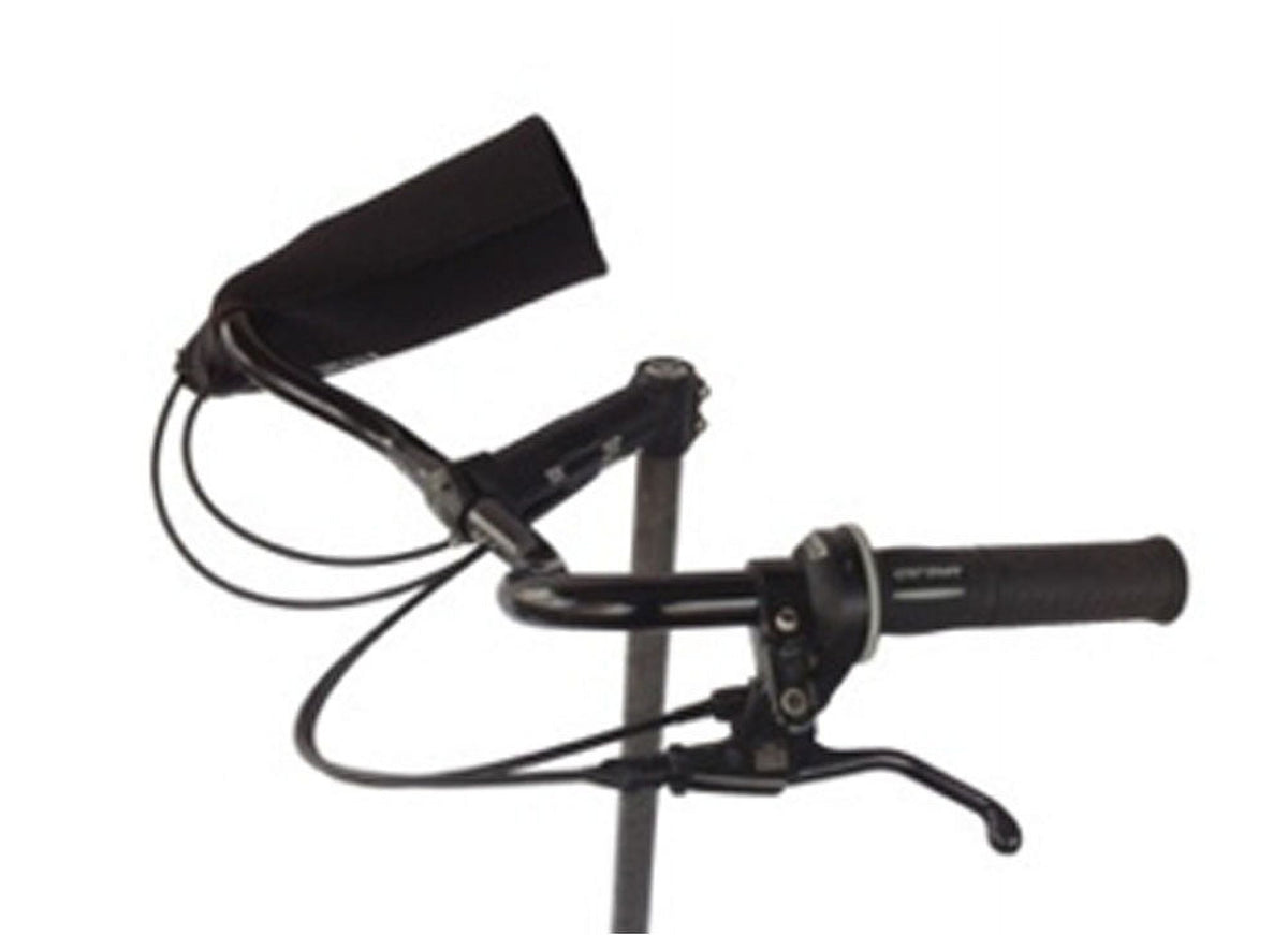 Black Handlebar Mittens E100480