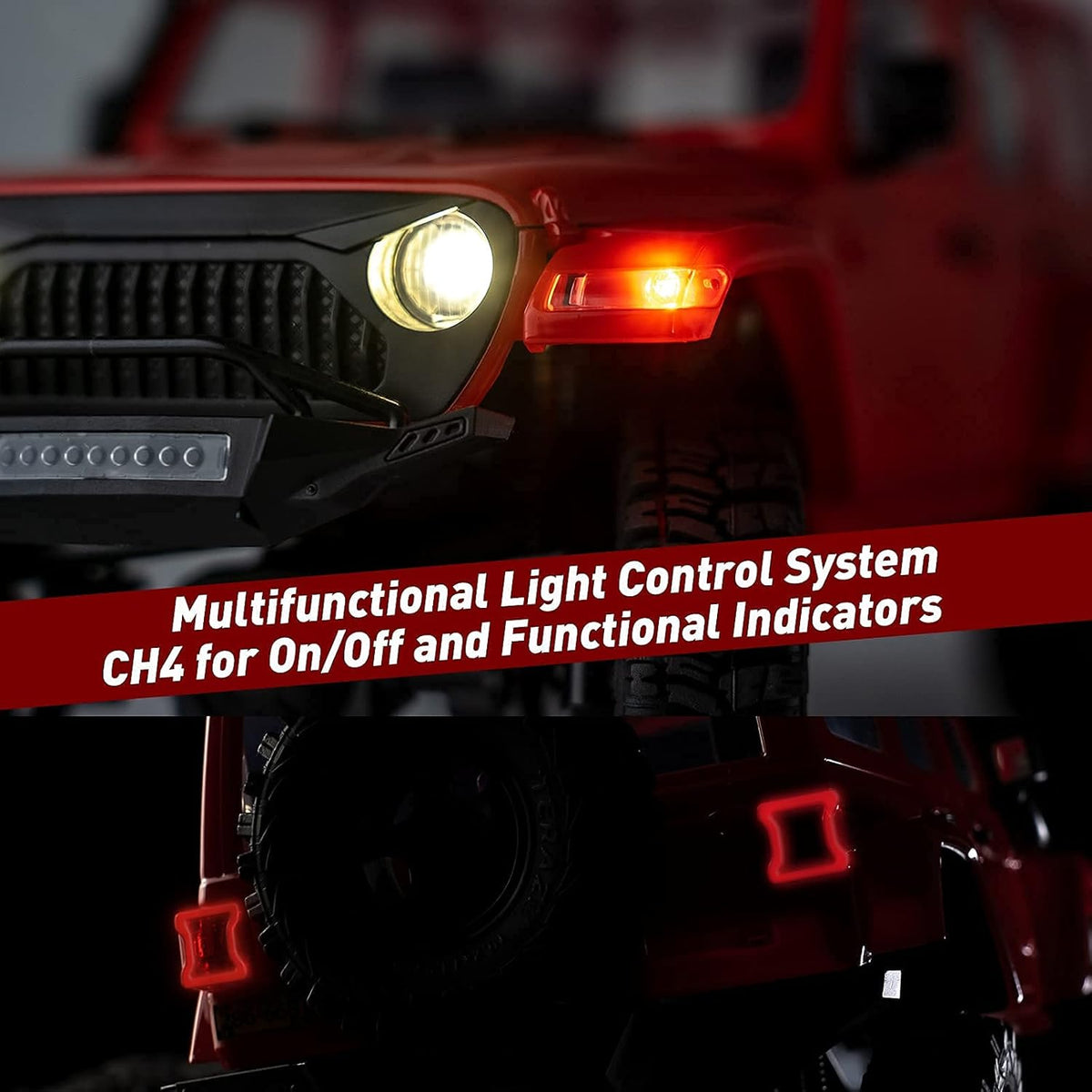 1/18 Scale RC Crawler Off Road Truck with Battery Charger V401