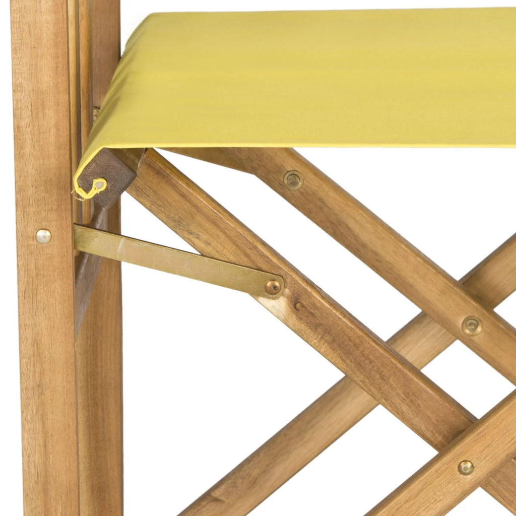 Set of 2 Natural Yellow Outdoor Chair G26881