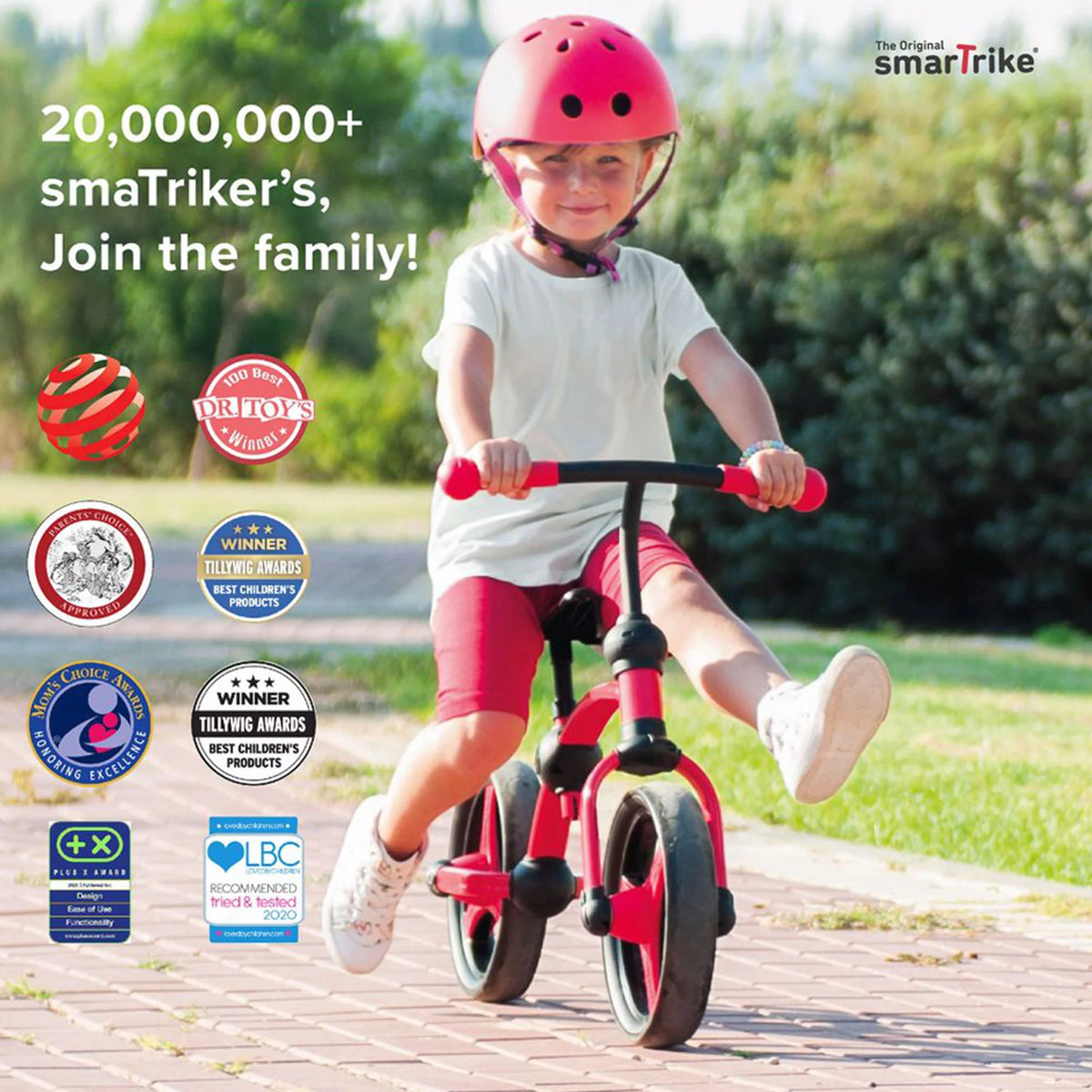 Adjustable 2 in 1 Kids Balance Bike, Blue R775