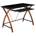 Rectangular Computer Desk with Keyboard Tray O1071
