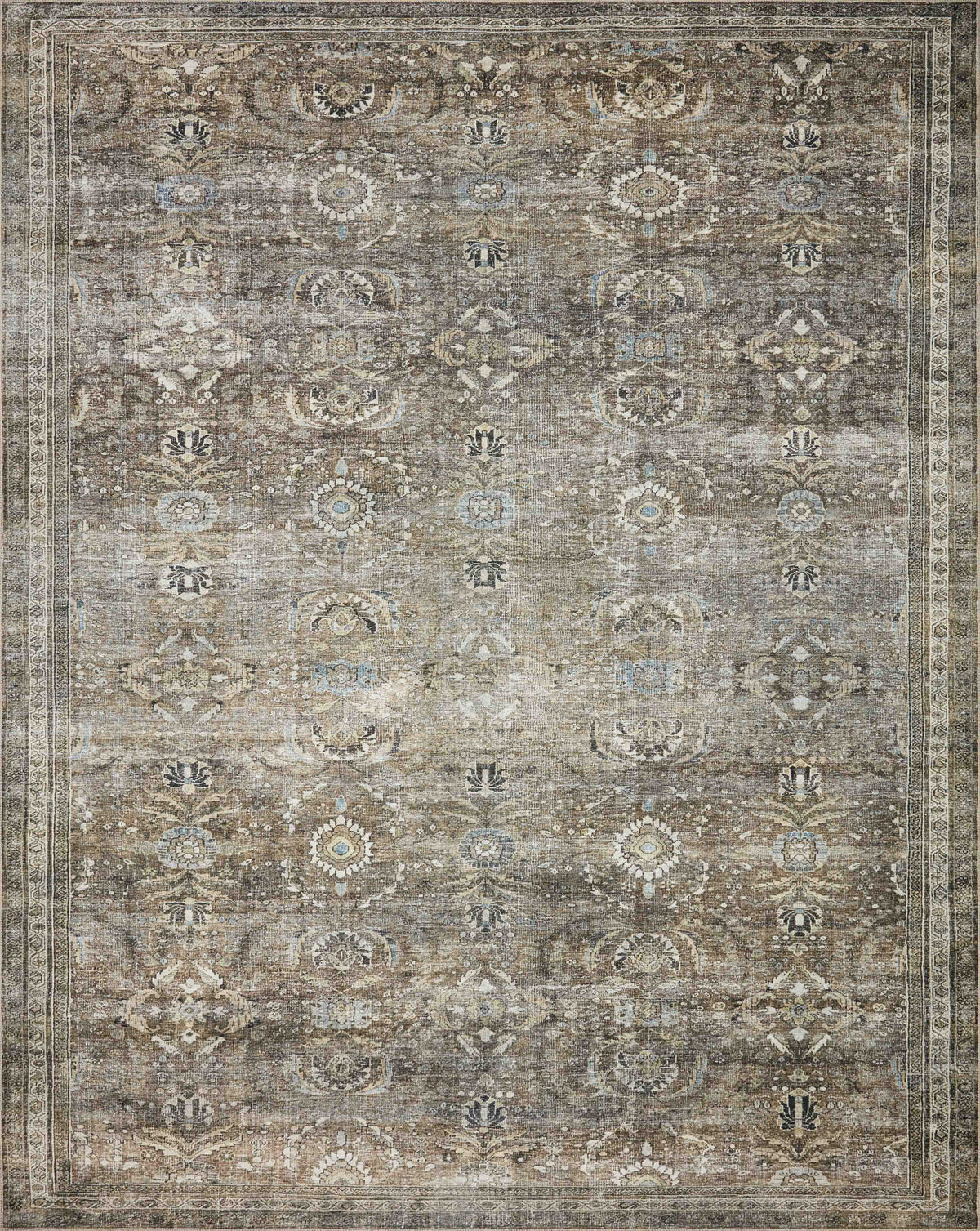 Antique Moss Rug T55544