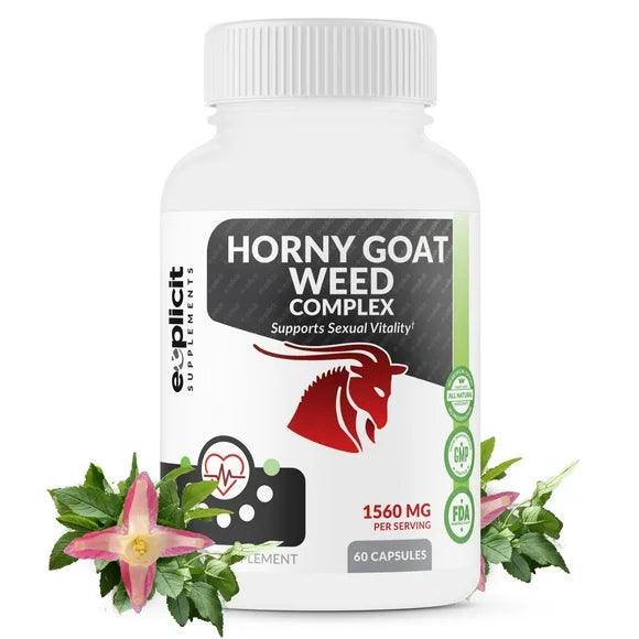 Horny Goat Weed with Maca 60 Capsules T2858