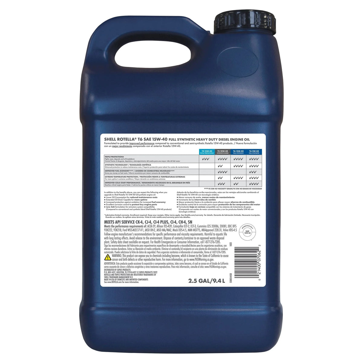 Full Synthetic 15W-40 Diesel Engine Oil S3536