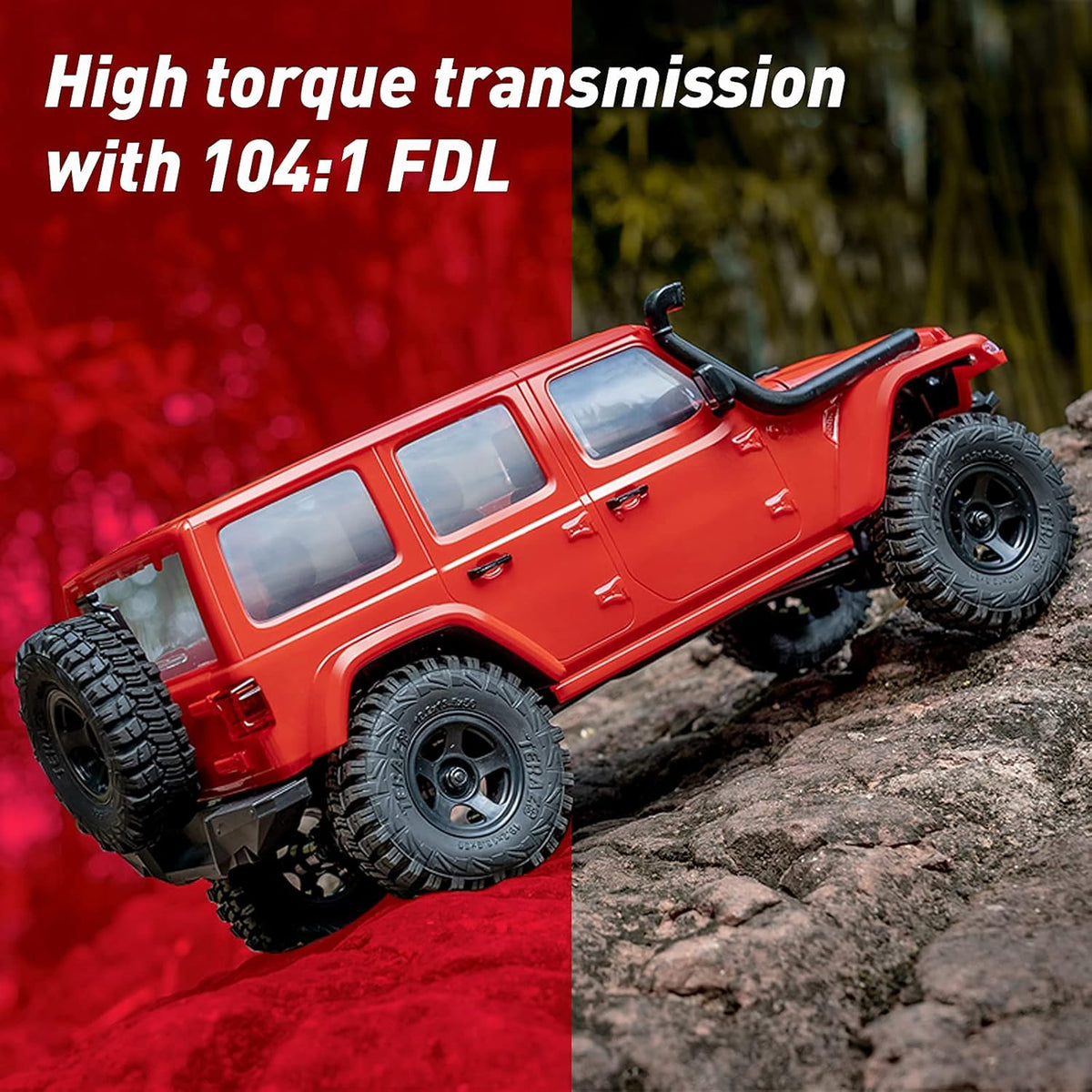 1/18 Scale RC Crawler Off Road Truck with Battery Charger V401