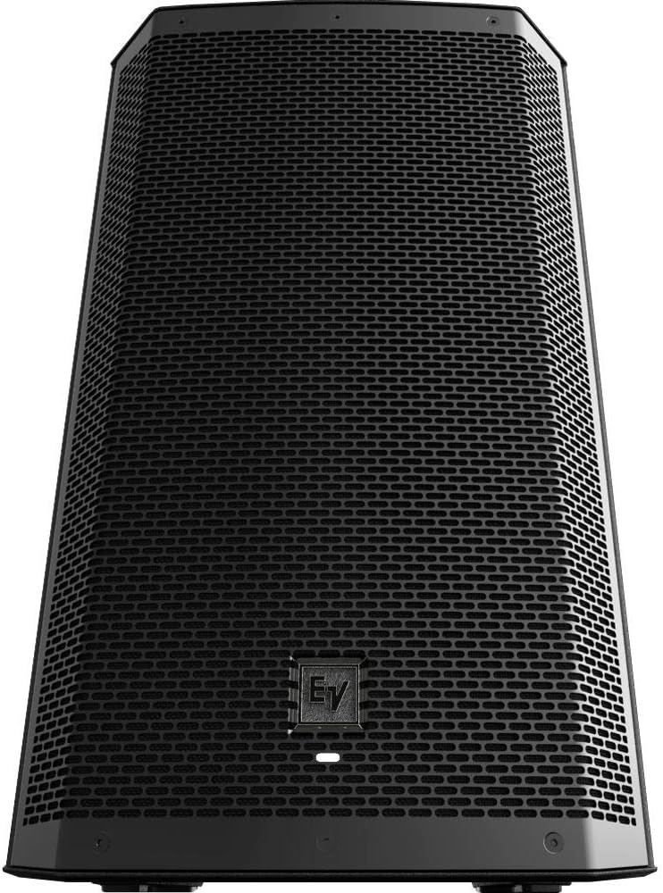 12 2-Way 1000W Bluetooth Powered Loudspeaker with Steel Speaker Stand, Stand Bag and XLR Cable S638010