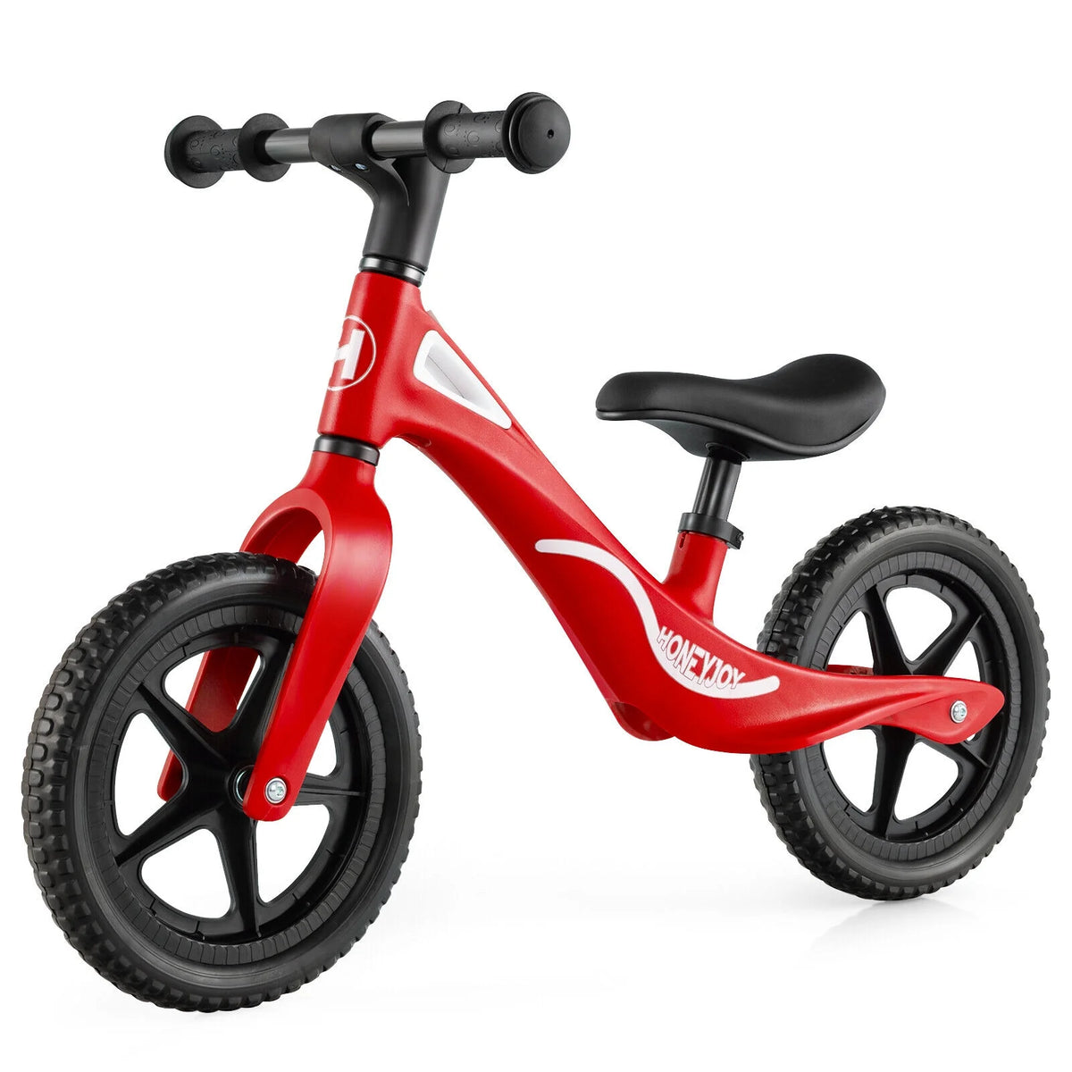 Balance Bike No Pedal Lightweight Toddler Training Bicycle with Adjustable Seat W8650