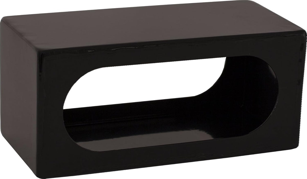 Black Powder Coated Steel Light Box Pack of 2 K119