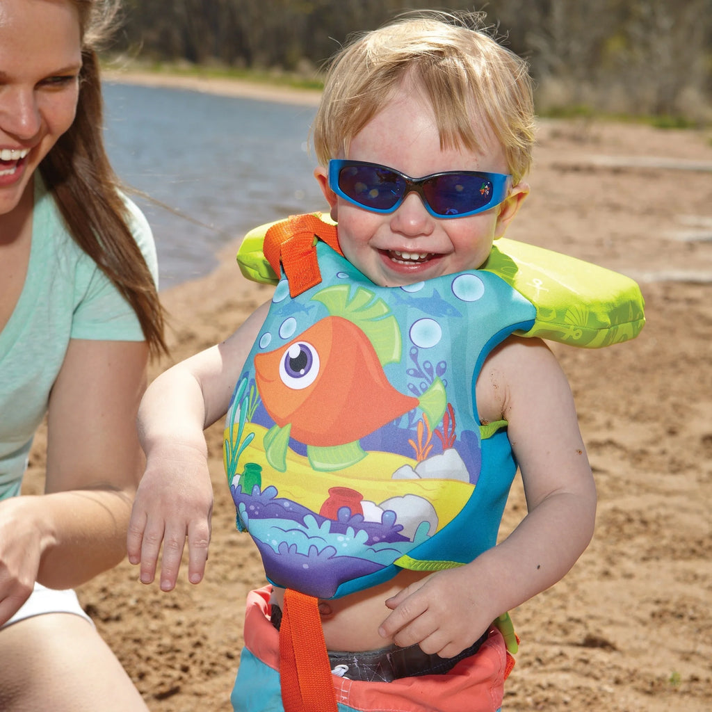 Orange Fish Infant Life Jacket and Vest I968