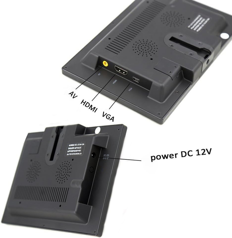 9 Inch LCD Monitor with Remote Control Y7106