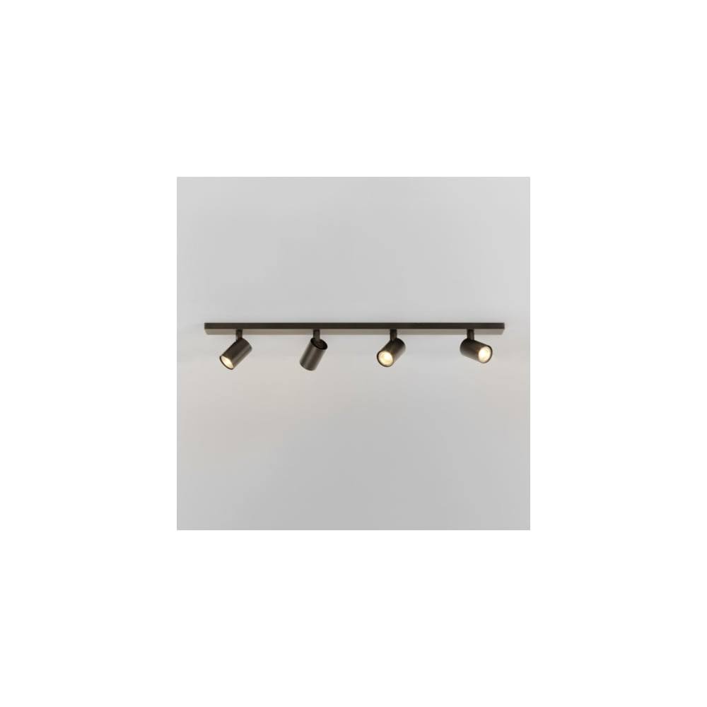 Painted Bronze 4 Directional Spotlight Bar Ceiling Spots T870
