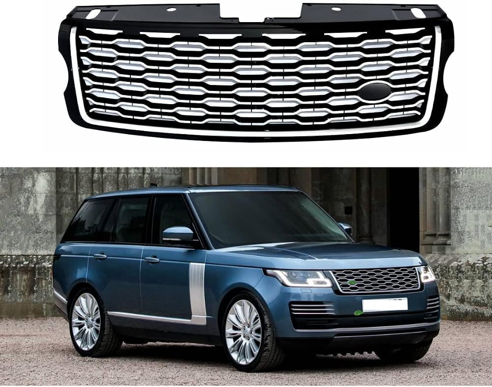 Grille Grill Front Bumper Upper Grille Facelift For Land Rover Range Rover Vogue 2013-2017 I325