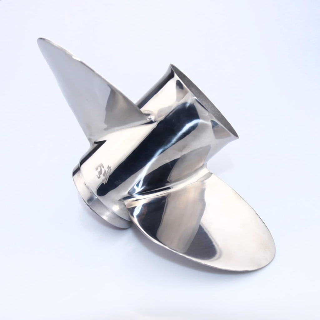 Stainless Steel Propeller for 25-30HP, 10 Spline Tooth, RH (9 7/8x10 1/2) D574355