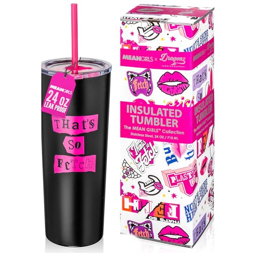 24 oz Stainless Steel Vacuum Insulated Tumbler with Lid and Straw F401960