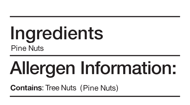 Pine Nuts 16 Oz H845349