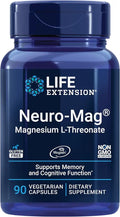 Magnesium L-threonate 400mg Supplements, 60 & 90 Count H8777
