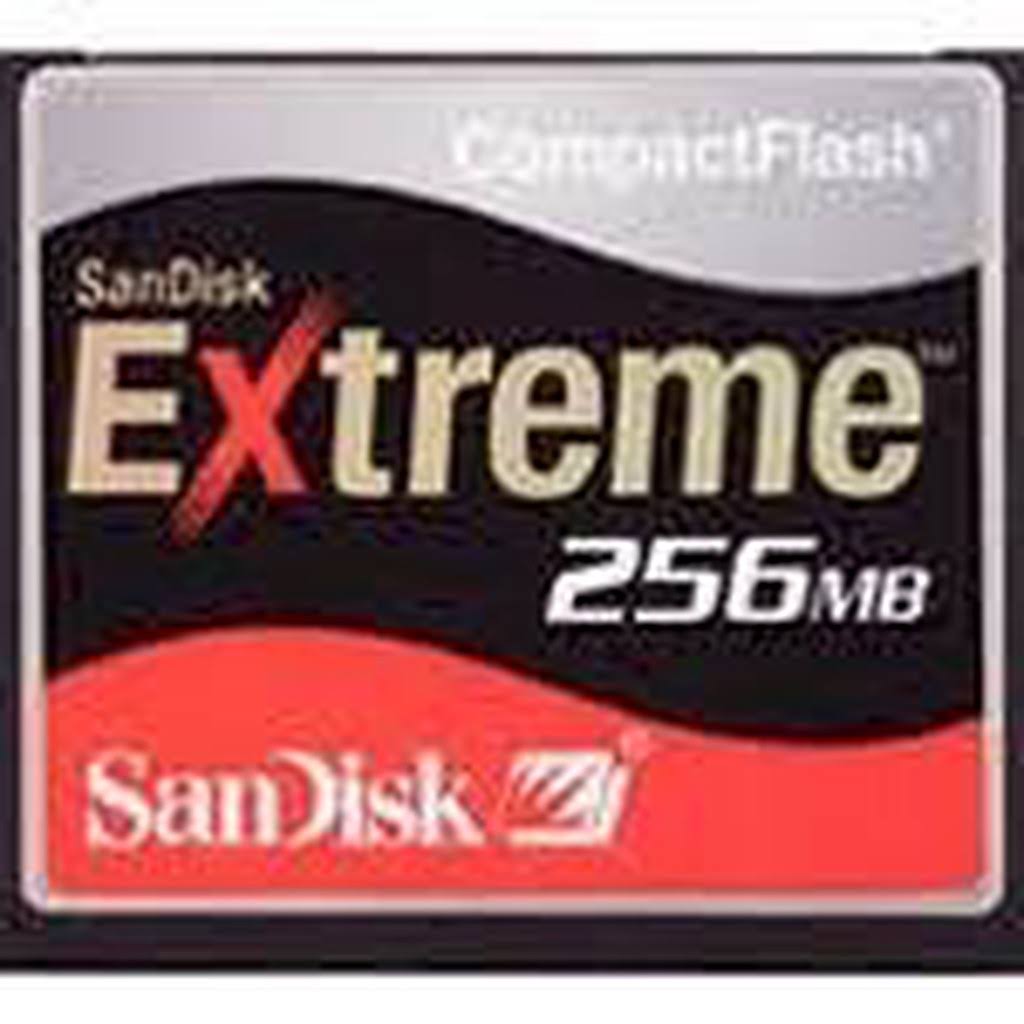 256 MB CompactFlash Memory Card J637529