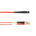 Red Fiber Optic Cable 20-m, LC-MTRJ, PVC U662