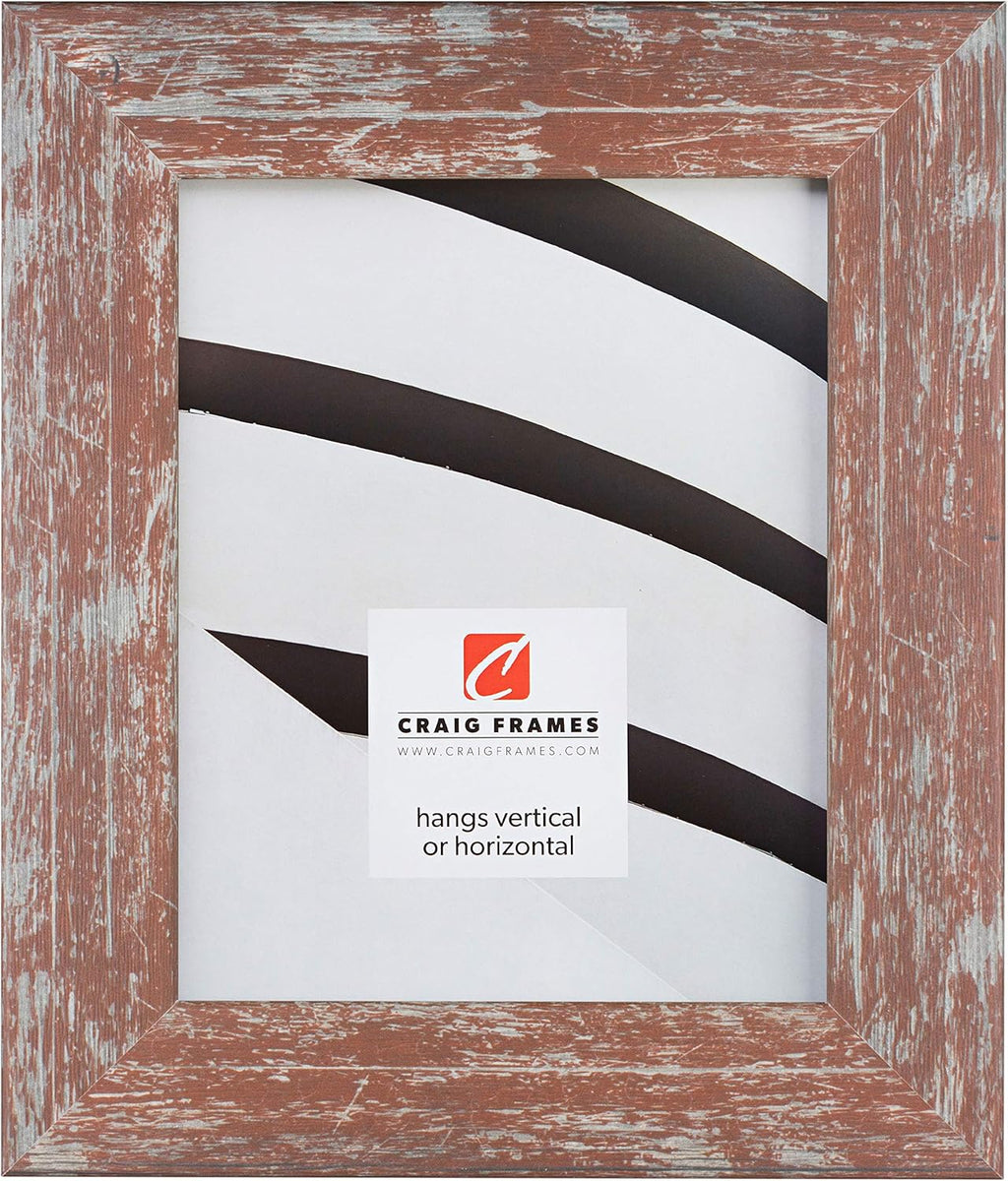 Faux Barnwood Picture Frame, Brown Oak, 16 x 24 Inch T87356